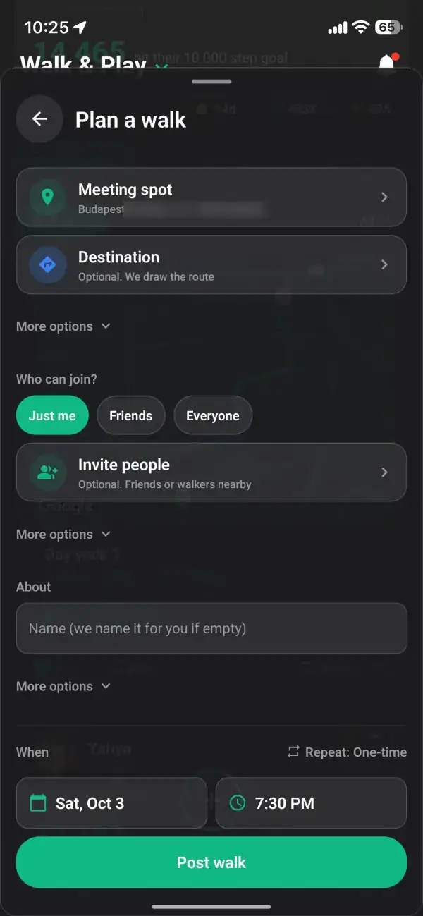 Plan the Route